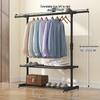 Indoor Folding Clothes Drying Rack for Bedroom or Balcony