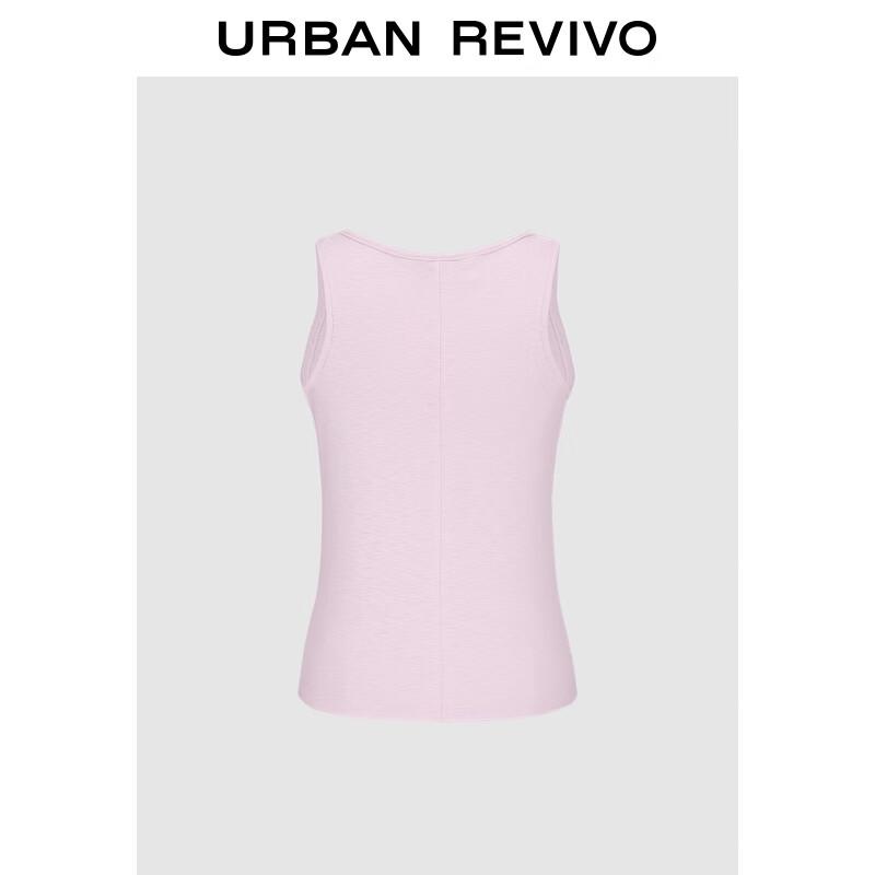 UR 2025 Women s Retro Letter Sleeveless Vest S