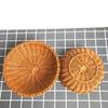 22/25cm Round Natural Fruit Baskets Food Storage Bowl Decorative Rattan Wicker Serving Basket For Dessert Snacks Bread Baskets