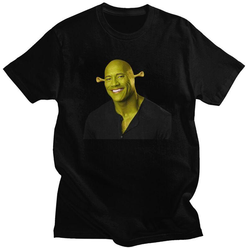 

Custom Dwayne The Shrok Johnson T Shirts for Men 100% Cotton Tees The Rock Muscle Man Tshirt Short-Sleeve T-shirt Clothing - ... 5XL різнокольоровий
