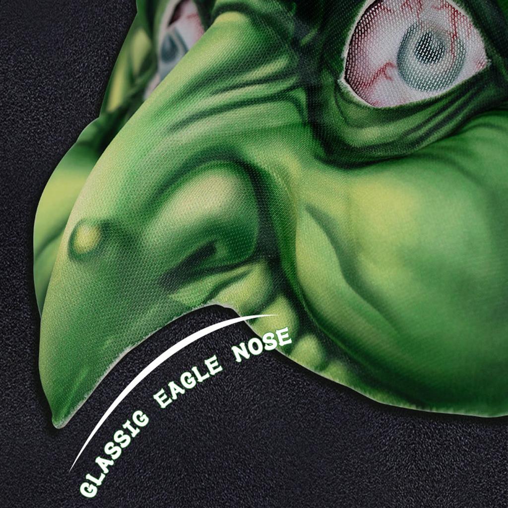 Maska czarownicy Maska na Halloween Maska na imprezę maskaradową na imprezę halloweenową Materiały do kostiumów cosplay