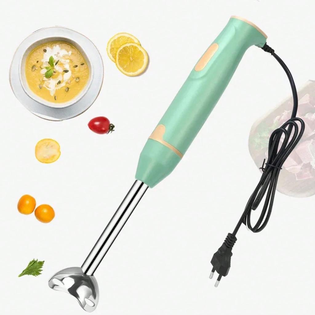 Handheld Immersion Blender Stick Mixer, Electric Food Processor for Smoothies, Soups, Sauces, Baby Food, Meat and Vegetables