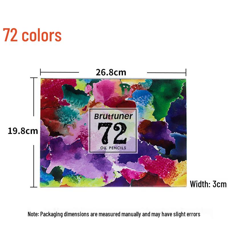 

Набор карандашей 120 цветов на масляной основе и 180 цветов водорастворимых с ручками для комиксов и граффити - Идеальный художественный подарок 2B