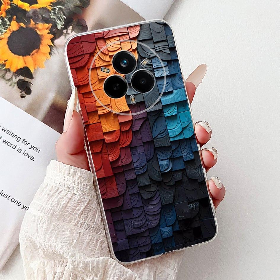 Für Realme 14 Pro 5G Hülle 2025 Cover Cooler Drache Löwe Cartoon Weiche Klare Silikon Handyhüllen Für Realme 14 Pro+ 14Pro Plus Capa