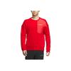 Adidas Logo Print Crewneck Sweatshirt Men Tops Red IP9948