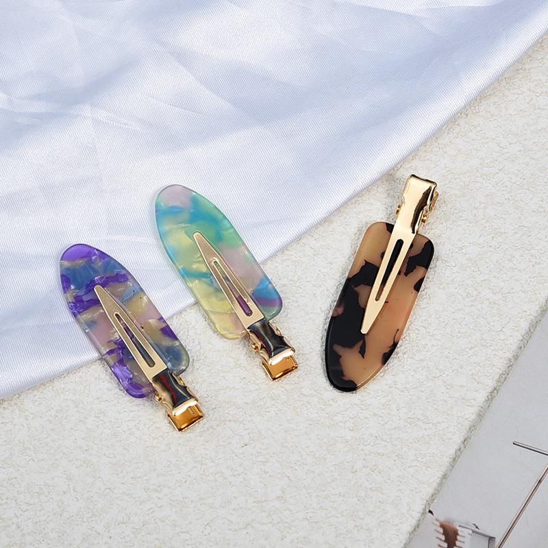 European & American Style Korean Acetate Hairpin - Duckbill Clip BB Hairpin for Women