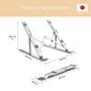 VivaViva Adjustable Angle Foldable Laptop Stand with Backrest for Lecture Improves Convenient Aluminum Alloy Includes Storage Bag Non-Slip Desks,