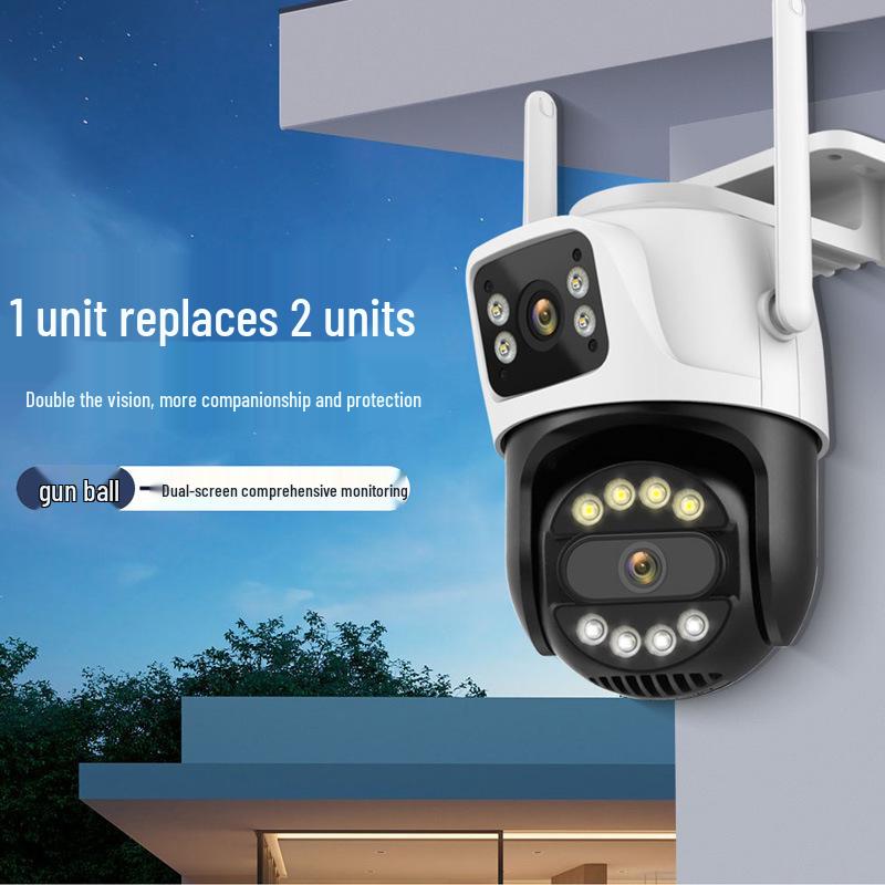 8MP Dual-Lens Wireless Outdoor WiFi Ultra HD Camera