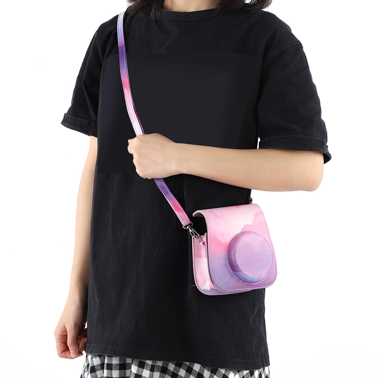 PU Leather Camera Case Bag Cover Single Shoulder Strap for Camera 11