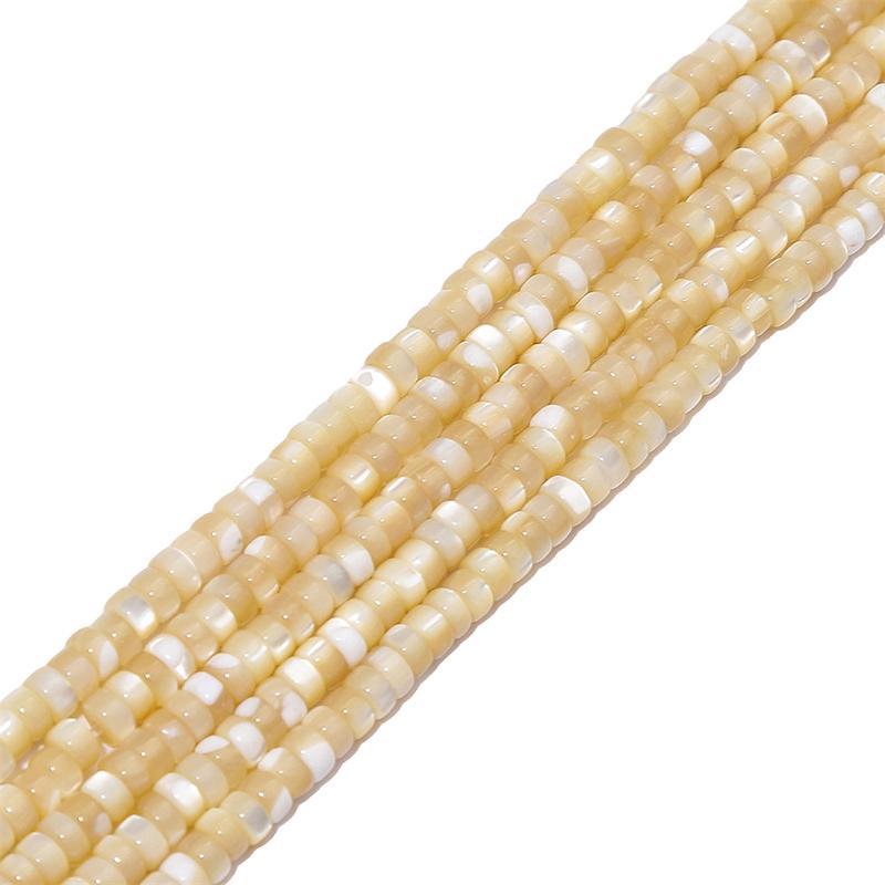 Přírodní barevné korálky z podkovovité mušle pro DIY náhrdelník, náramek, náušnice, výrobu šperků