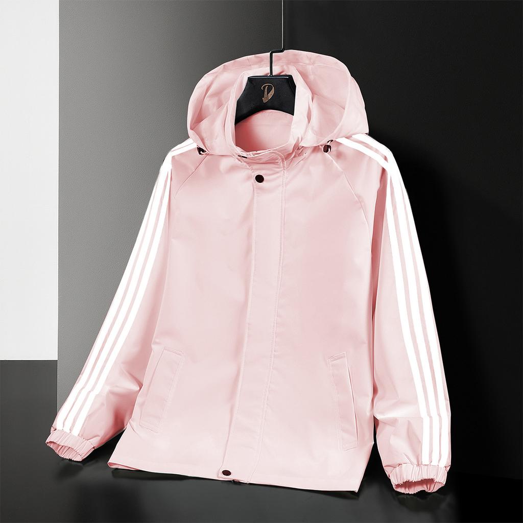 New Three-bar Sports Jacket for Spring and Autumn Men's Casual Jacket for Men's Spring Waterproof Outdoor Clip