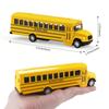 Simulation Alloy School Bus Inertia Toys Car Model Pull Back Car Interactive Toys Car Collection Educational Boy Gifts