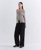 MUSINSA STANDARD WOMAN Women'S Fleece-Lined Wide Cargo Pants [Black]