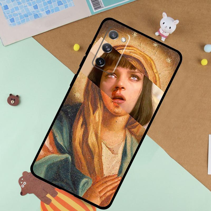 Pulp Fiction Soft Case For Samsung Galaxy S24 Ultra S9 S10 S20 S22 S23 Plus S21 FE S25 Ultra Funda Cover