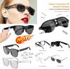Smart Glasses 144 Languages Smart Glasses Translator Voice Assistant Wireless Translation Earbuds Translator Glasses & Headset