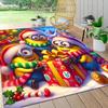 1Pc Christmas Minions Gift Night Carpet Rug Soft Washable Antislip Home Living Room Sofa Mats Personalized Christmas Rug
