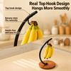 Keeps Bananas Fresh Banana Hanger Iron Banana Hook Rack Banana Holder Stand  for Kitchen Countertop