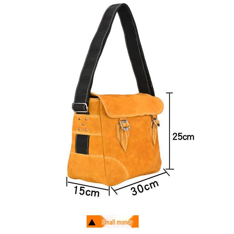 Chi Weng Genuine Leather Electrician Tool Bag