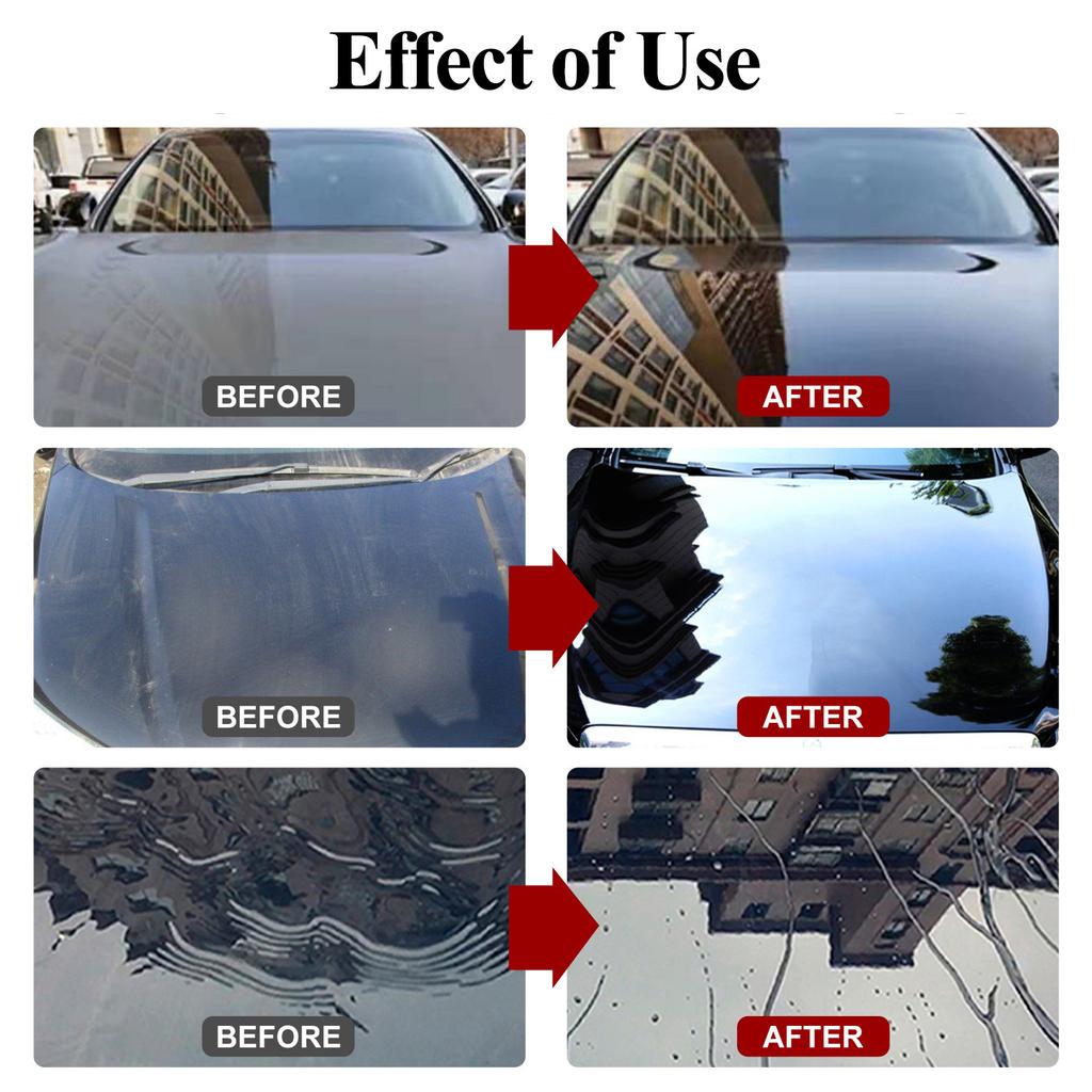 Car Nano Coating Brightening Cars Paint Kit - Professional Auto Polishing Tool, High Gloss Car Paint Scratch Repair Protection