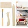 Book Binding Cloth Repair Bookbinding Kit Brush Material for Broken Books Notebooks Bible