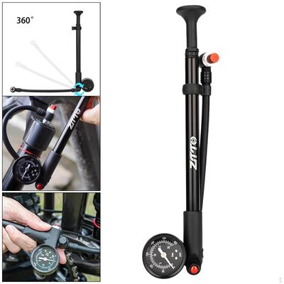 Vysokotlaká cyklistická tlumičová pumpa, 300 PSI Max