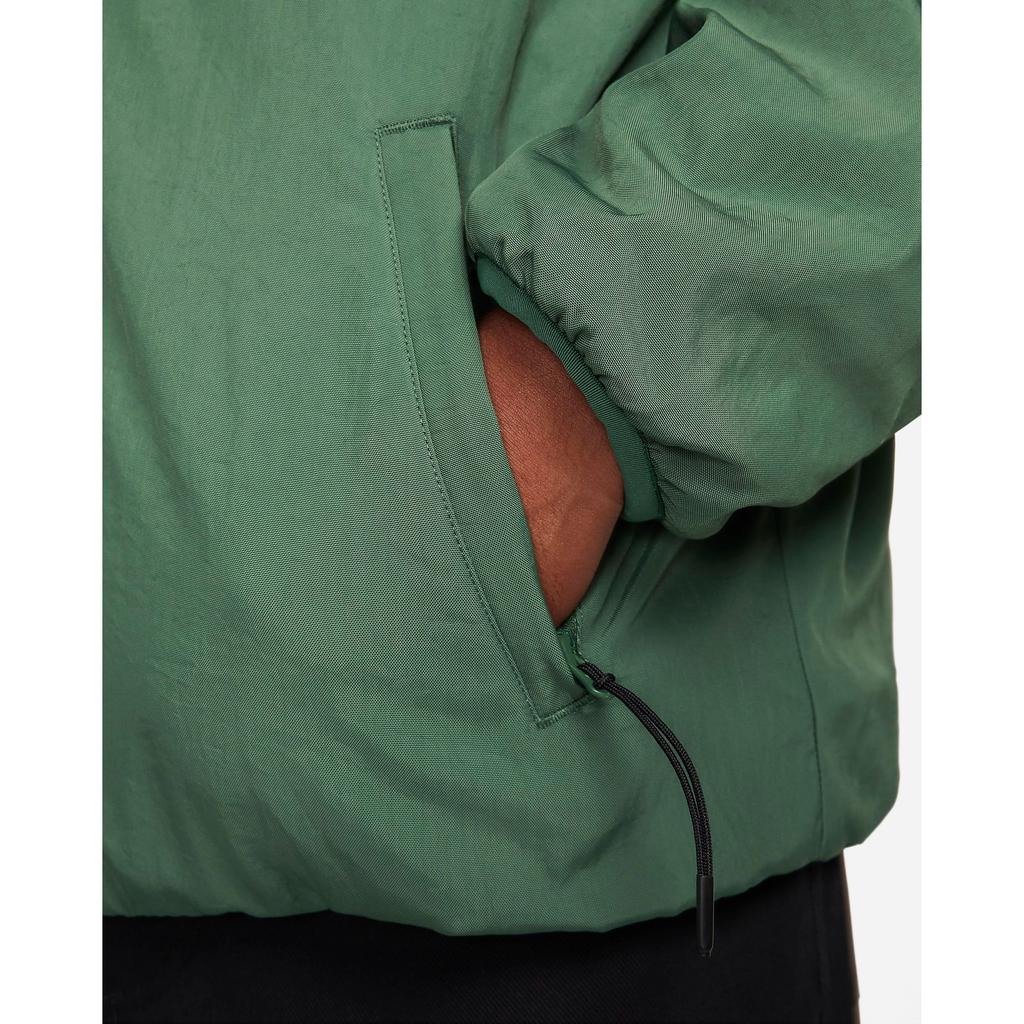 Nike Sportswear Windrunner Logo Embroidered Loose Casual Hooded Jacket Men Jackets Green FB8618-323