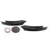 BBJH7 Carbon Look Side Spoiler Splitter Cover Trim For BMW 1 Series E82 M Sport 2007-2013