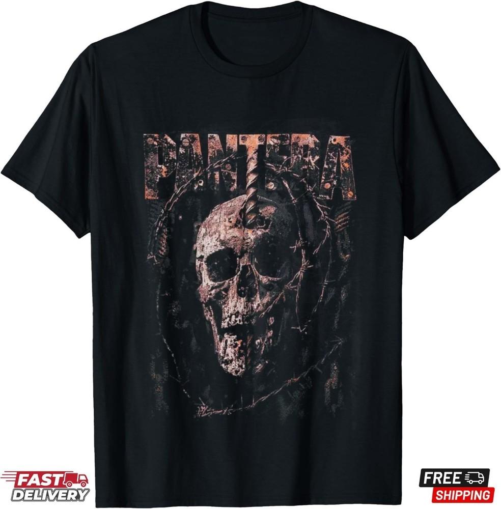 Heavy Metal Band Style Tee Skull Graphic Strong Theme Unisex Unisex T-Shirt XL