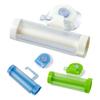 Toothpaste Squeezer with Suction Cup Design Hanging Rolling Tube Toothpaste Dispenser for Home Bathroom