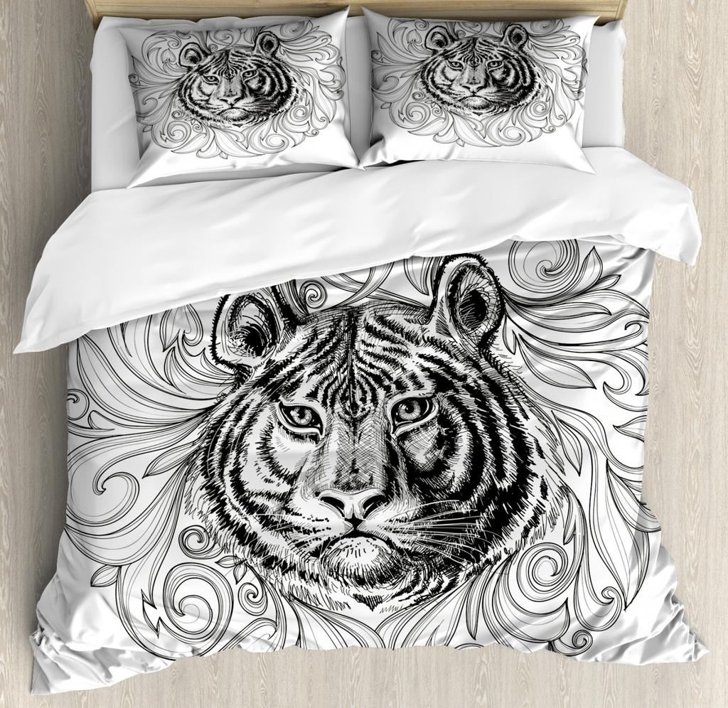 Luxury Duvet Cover and Pillowcase Digital Printing Star/moon/meteor Double Winter Quilt Cover Set Lantern Duvet Cover 1 Person