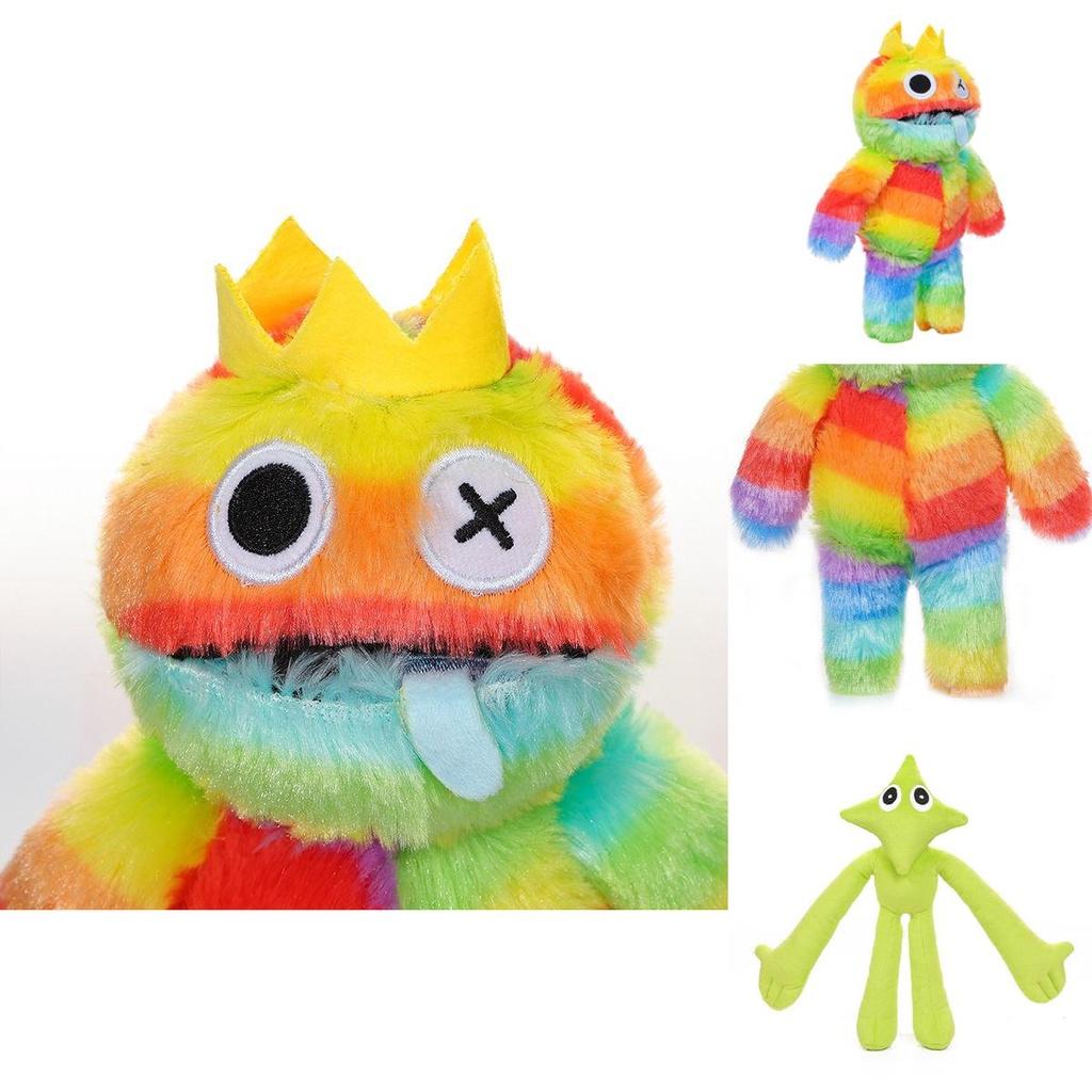 Roblox Rainbow Friends Blue Plush Toy Villain Soft Stuffed Doll Kids Xmas Gift