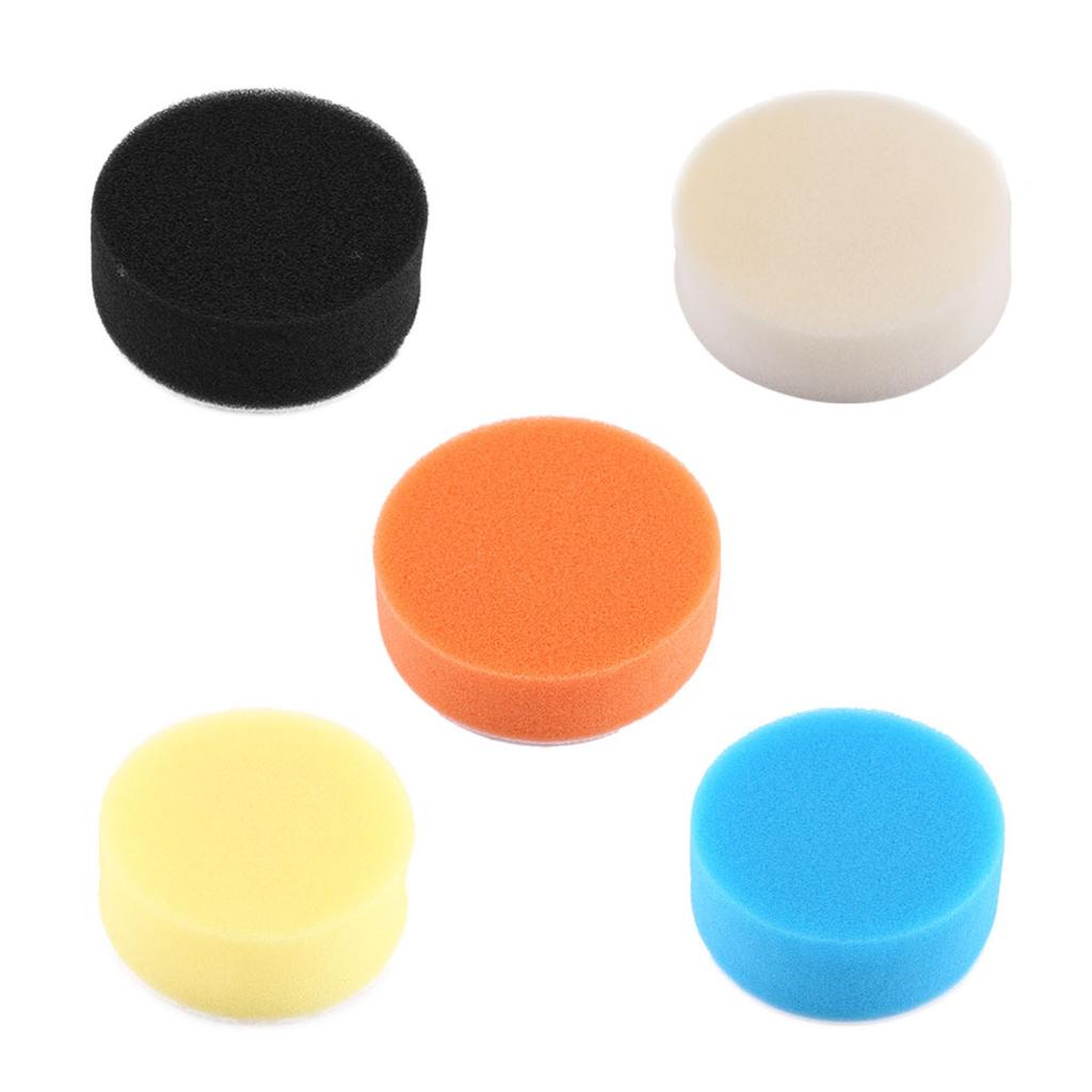 5 stk 6" Svamp Polering Buffing Voksing Pad Kit Verktøy for Bilpoleringsmaskin Buffer