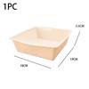 4/1 Stück Silikon-Kuchenform zum Backen, Antihaft-Quadratische Kuchenplatte, Toastform für DIY, Haushaltsküche, Backblech, 5 Farben