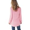 Women's Fitted Warm Winter Solid Quarter Zipper Up Pullovers Sweater Plush Top