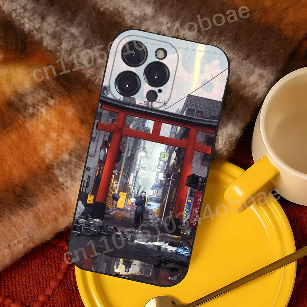 

Game G-Ghostwire Tokyo Phone Case For iPhone 17,16,15,14,13,12,11,Pro,MAX,Plus TPU Soft To Skin-friendly Cover iPhone16plus