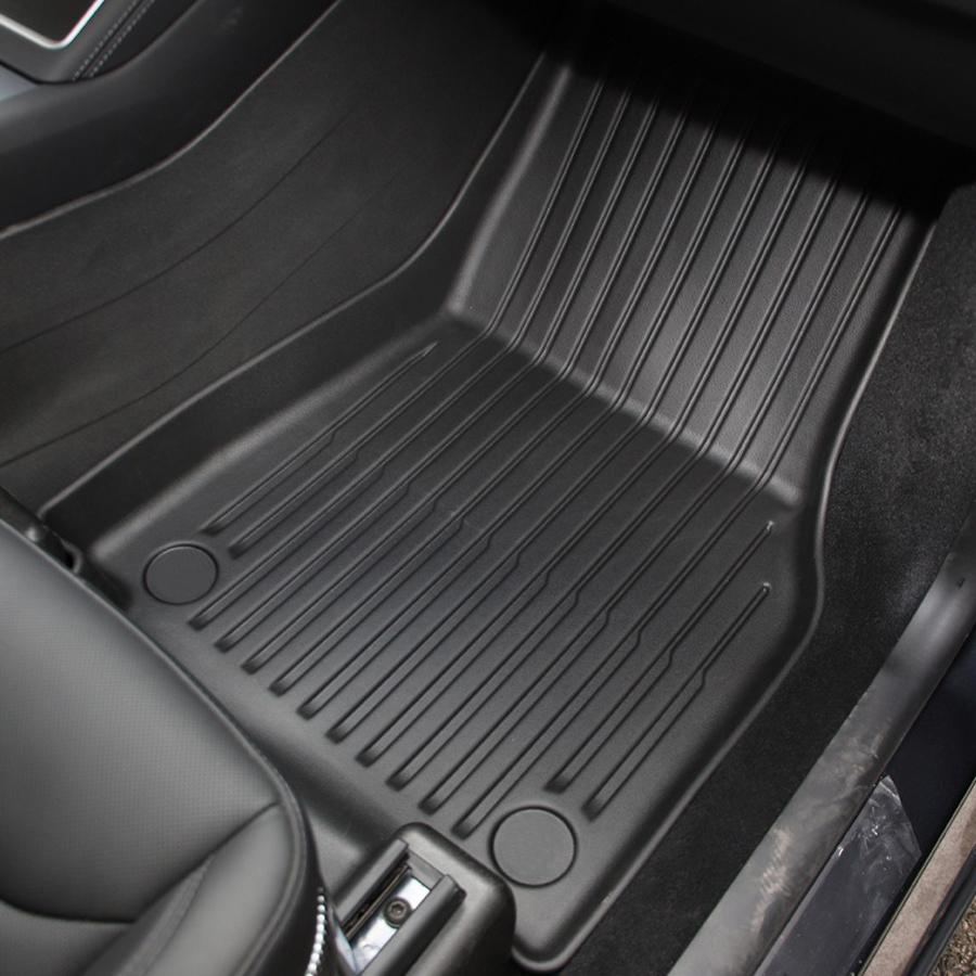 For Tesla Model YL NEW Model Y Juniper ,For Model 3 Highland 2025- 2026 TPE Car Floor Mats Waterproof Internal Accessories Mat