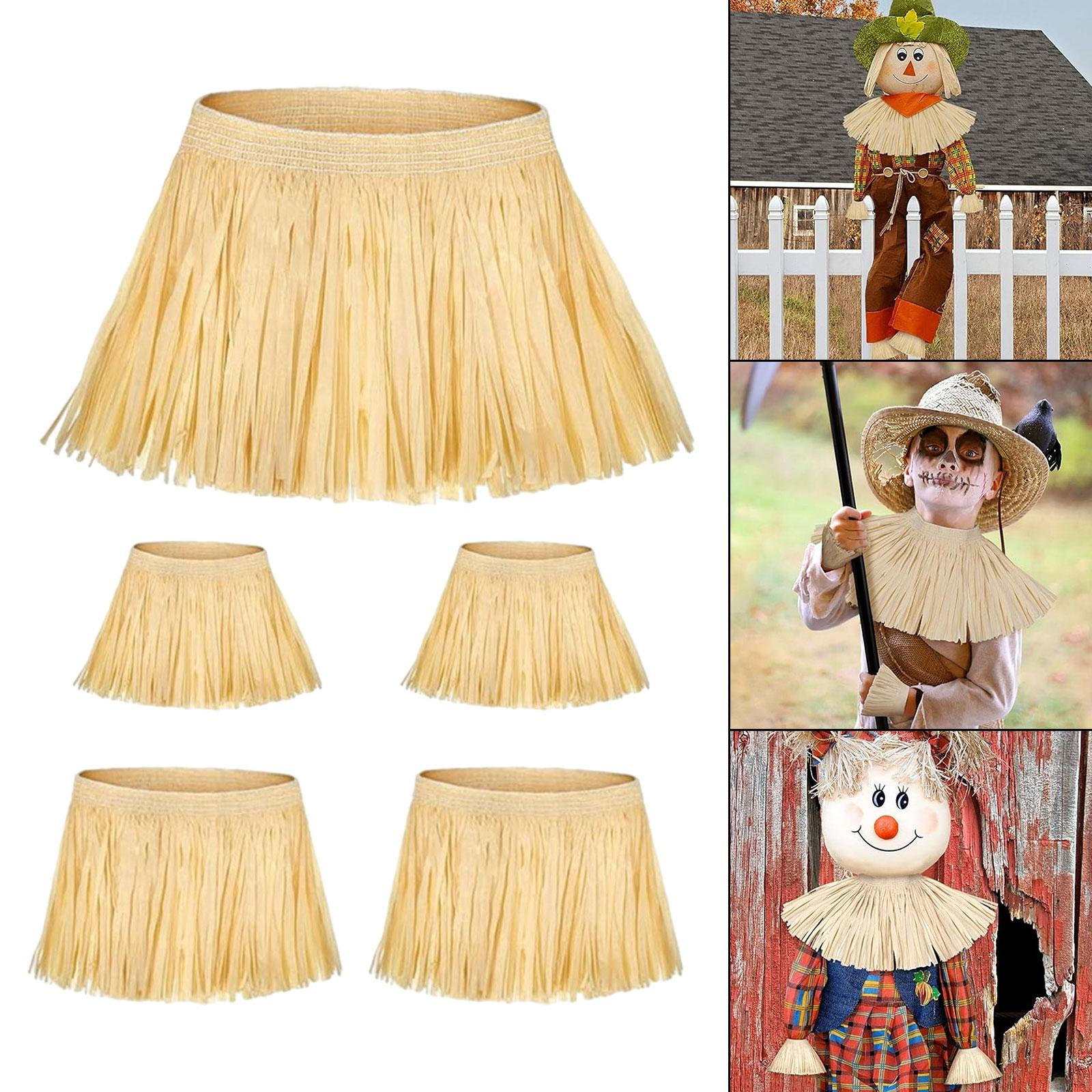 

5 штук Набор для пугала Подарок Рафия для праздничного костюма