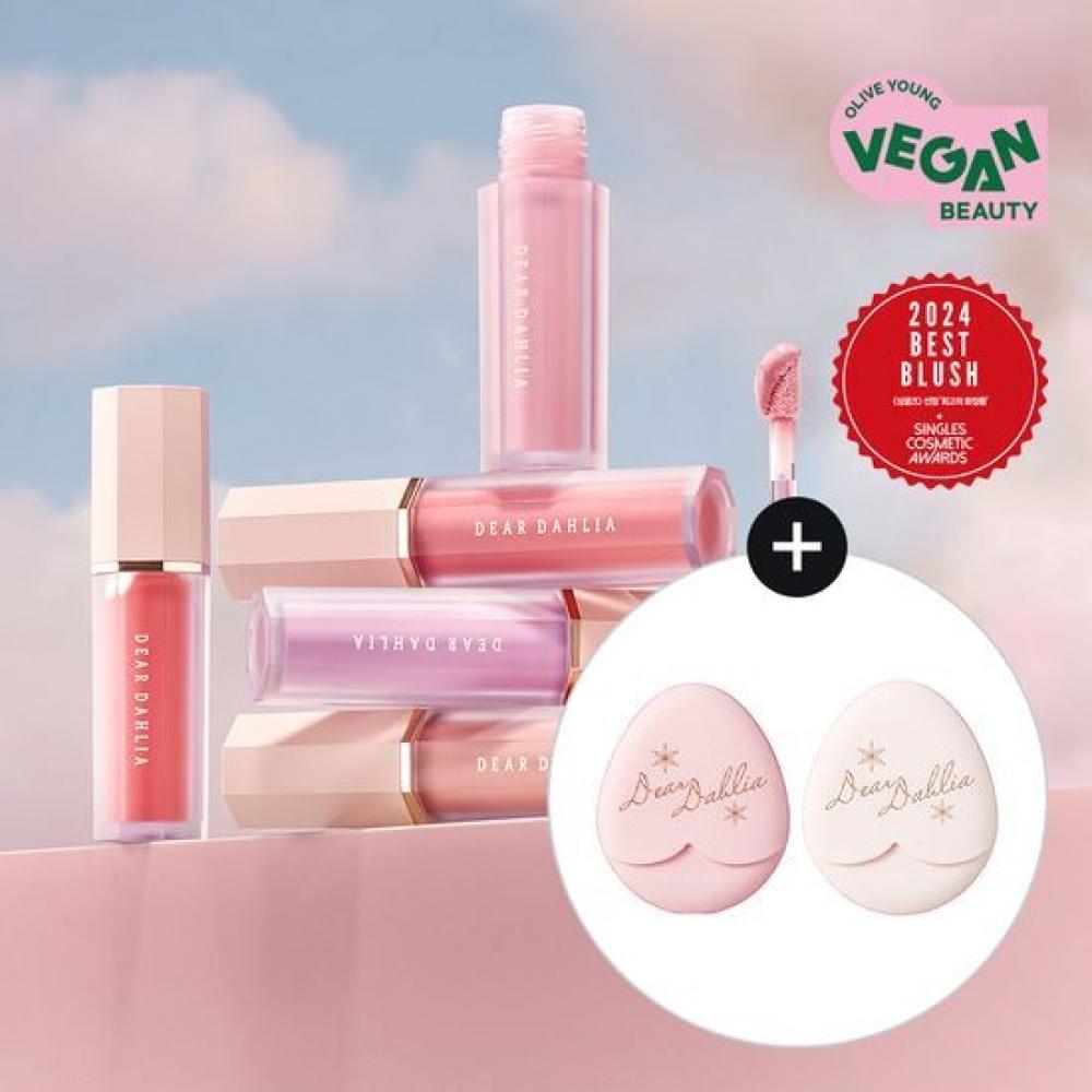 

Dear dahlia [эксклюзив] Dear Dahlia Petal Drop Liquid Blush + Finger Puff Планирование одного предмета [ограниченный набор] Purity + Finger Puff