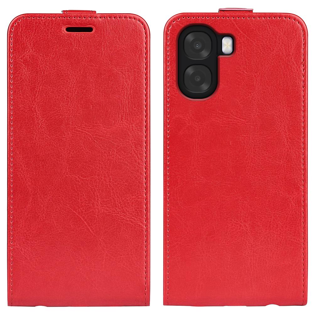 Phone Case For Oppo A6x 5G / A6x 4G with Card Slots Vertical Flip Leather Phone Cover