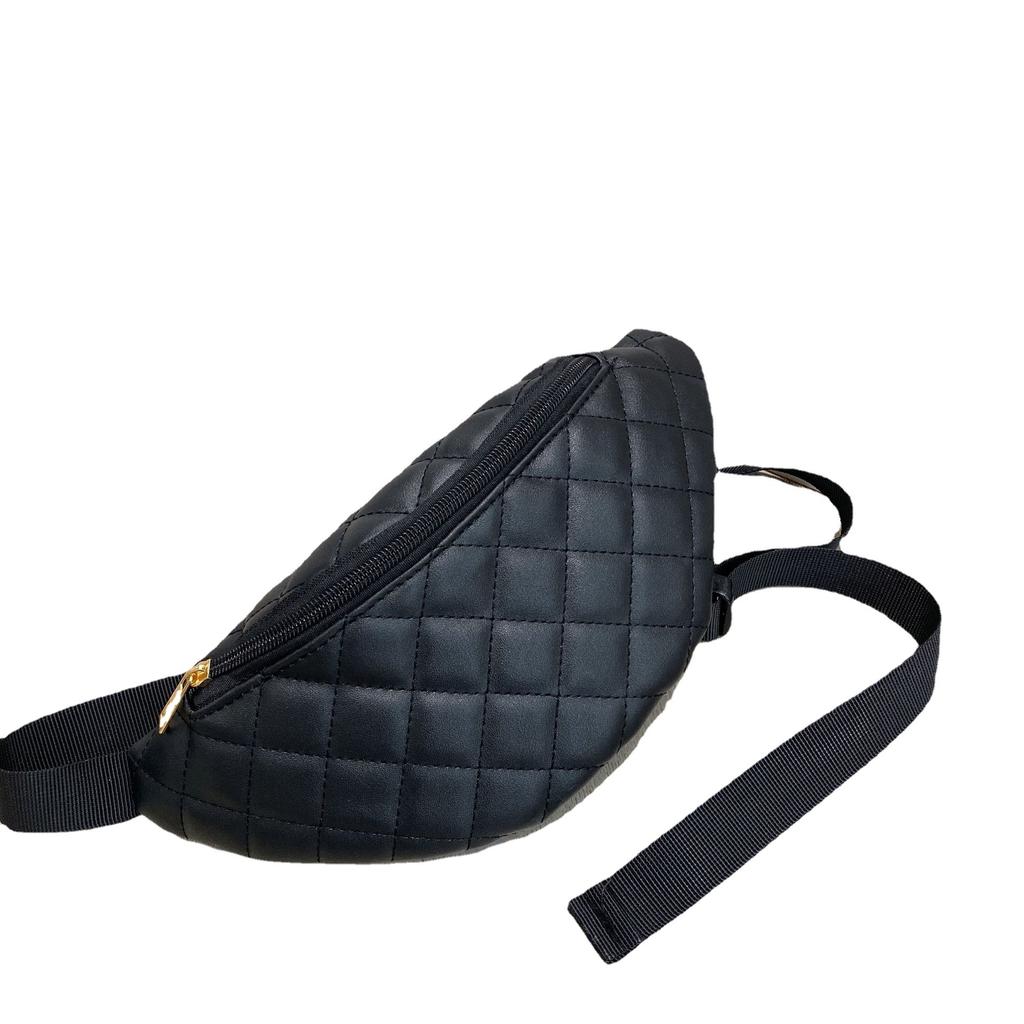 Ladies embroidered fanny pack ladies bag bag women's casual versatile breast bag women's mobile phone bag