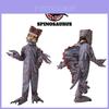 Niedliches Jurassic World Stacheliger Drache Cosplay Kostüm für Kindertags-Party-Aufführung