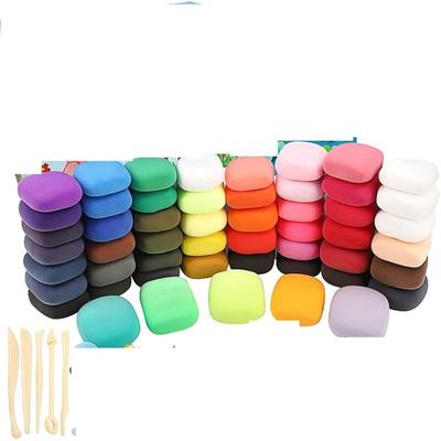 Eclet (Pack Of 12) Air Dry Clay, Colorful Children Soft Clay, Creative Art Crafts, Gifts For Kids-Multi Color. Non-Toxic