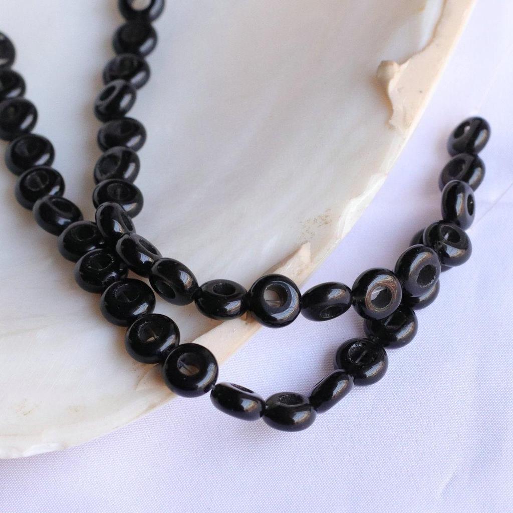 10mm Hollow Round Spacer Beads for DIY Jewelry Crafting