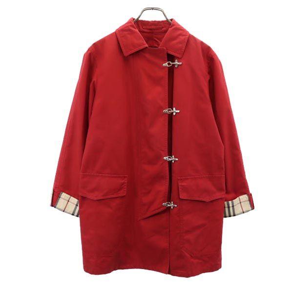 

BURBERRY Sanyo Shokai 2WAY Jacket 9 Red With half liner Women Used