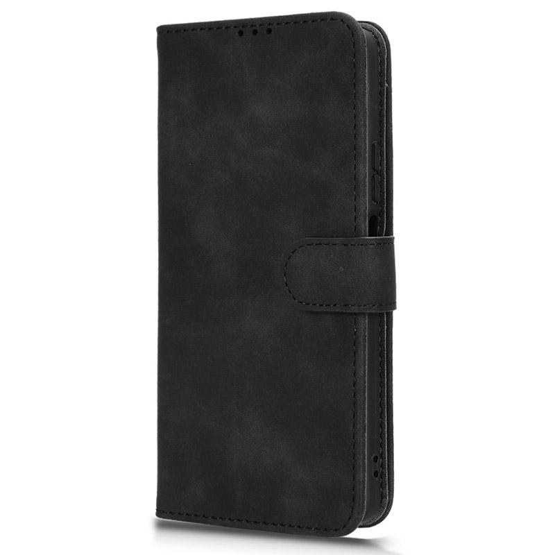 For TECNO Pova 6 Neo Case Skin-Touch Leather Wallet Stand Anti-Drop Phone Cover