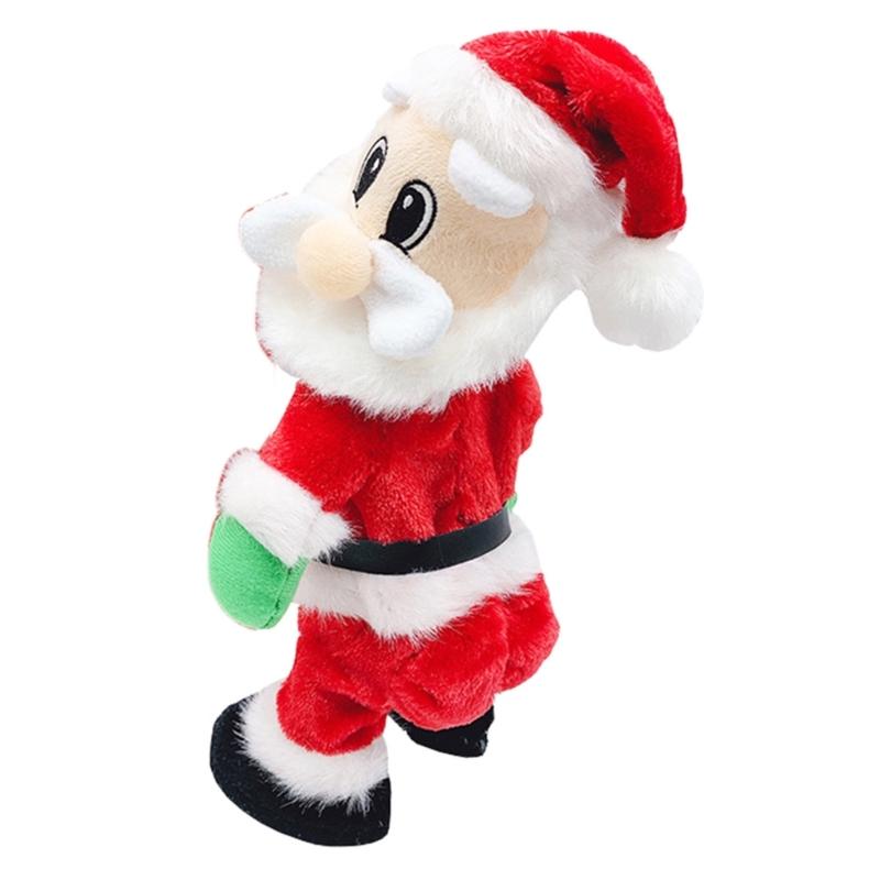 

Милый подарок для детей и взрослых Пластиковая игрушка Детская игра Электрический танцующий Санта Клаус Креативные принадлежности для возраста 3+ дети/взрослые 1