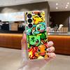 Cartoon Hot Pokemon Transparent Soft Phone Cover Case for Samsung Galaxy ZFold3 ZFold6 ZFold5 ZFold7 Z Fold 7 6 5 4 3 ZFold4