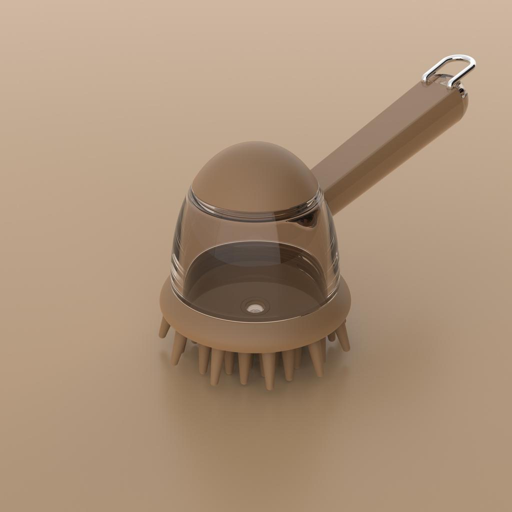 Pet Bath Brush Dog Bath Brush Easy Foaming Cat Comb Multi-Function Cat Grooming Brush Pet Cleaning Bathing Multi-Function Brush