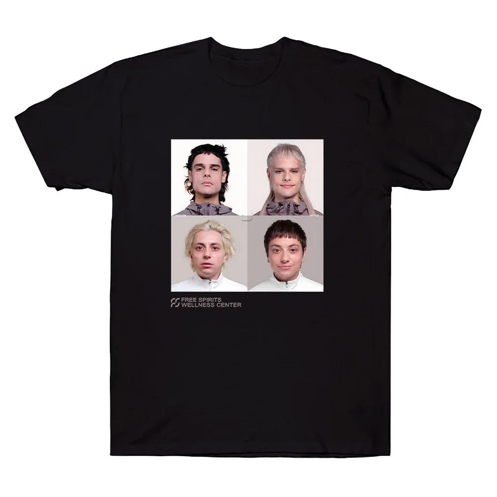 

2026 Free Spirits Cover Tee Ca7riel & Paco Amoroso Hip Hop Fashion T Shirt Women Unisex Cotton Comfortable Clothes Short Sleeve Top S