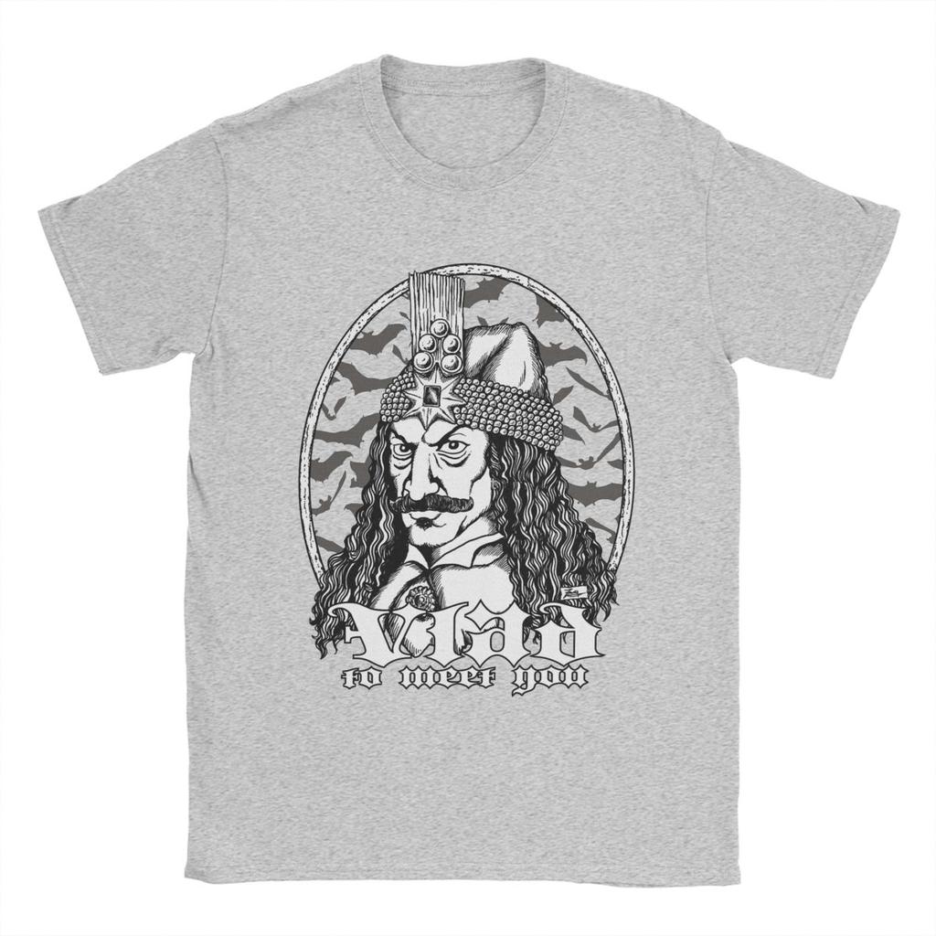 Fashion Vlad To Meet You Vlad Dracula T-Shirts for Men Crewneck Cotton T Shirt Short Sleeve Tee Shirt Gift Idea Clothes